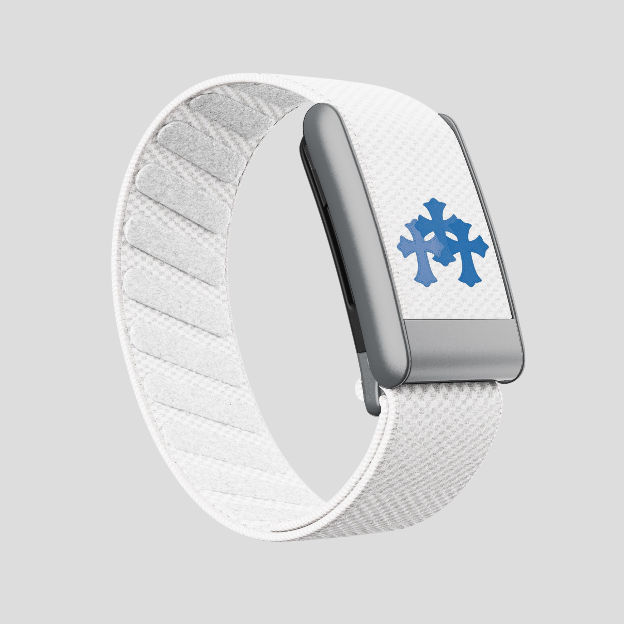 Chrome White Blue